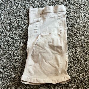 SKIMS Cream Shapewear Shorts